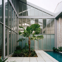 Outdoor view with Breezway Louvres wide open - Windows