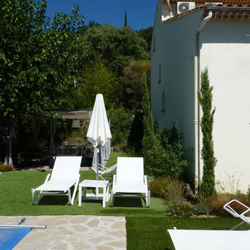 Un jardin à Anduze