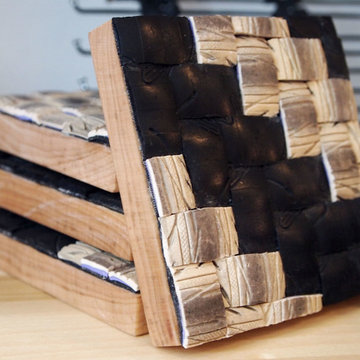 Recycled bicycle parts get a second life in your home