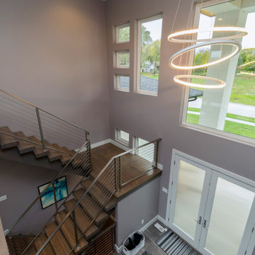 Contemporary Modern 2 Story Plan #57916