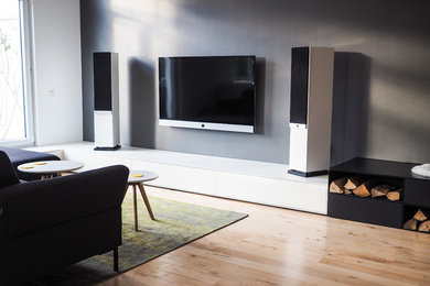 Modernes Wohnzimmer in Frankfurt am Main