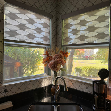 Banded Shades- Villa White