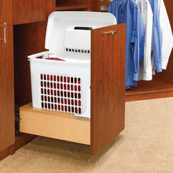 Rev-a-Shelf Bottom Mount Pull-Out Hamper with Rev-A-Motion Slides - Storage And Organization