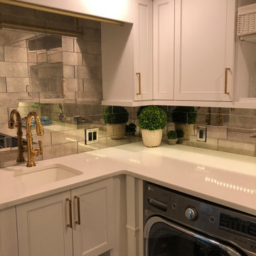 Lakeshore laundry room / master closet