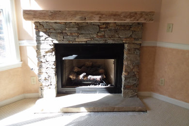 Barbra S. Fireplace Remodel