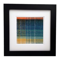 Sunrise Framed Weaving #2 - Artwork