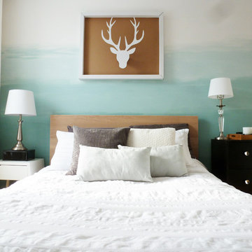Ombre Bedroom | Montreal, QC