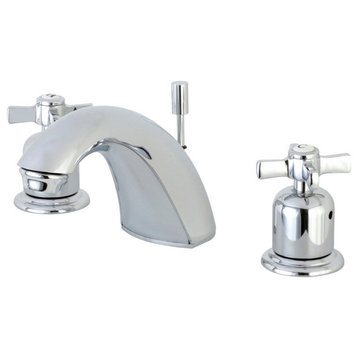 Kingston Brass FB8951ZX Mini-Widespread Bathroom Faucet, Polished Chrome