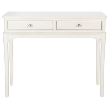 Wiley 2 Drawer Console Table, White