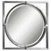 Kagami Brushed Nickel Mirror