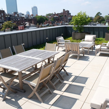 Penthouse Patio & Green Roof - Beacon Hill, Boston