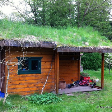 Wohldorf-Ohlstedt green roof near Hamburg, Germany