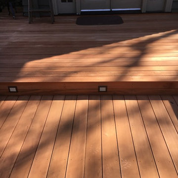 Garage top deck