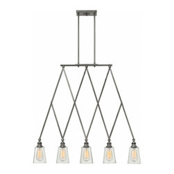 Hinkley - Hinkley 4935PL Chandelier Gatsby - Kitchen Island Lighting