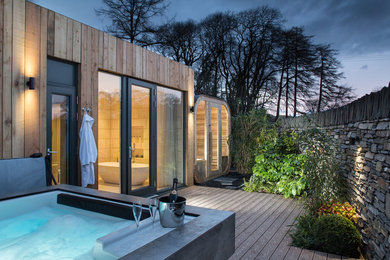 This is an example of a contemporary terrace in Other.