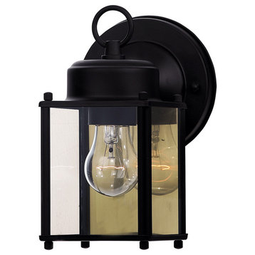 Exterior Collections Outdoor Wall-Mount Lantern, Black
