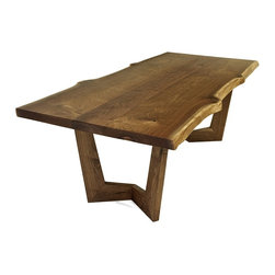 Book Matched Black Walnut - Dining Tables