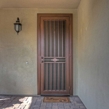 Small Arizonan Iron Security Door