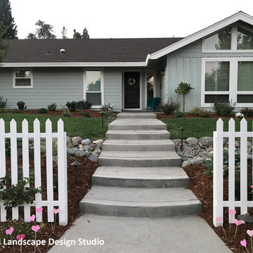 Front Yard Renovation: Cottage garden