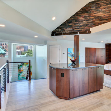 Contemporary Custom Sapele Cabinets