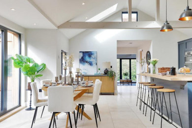Modern kitchen in Kent.