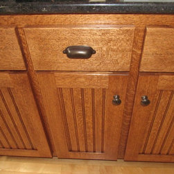 Quartersawn Oak Kitchen Cabinets - Kitchen Islands And Kitchen Carts