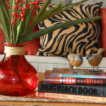 Rooms Staged for clients to Dwell not Sell