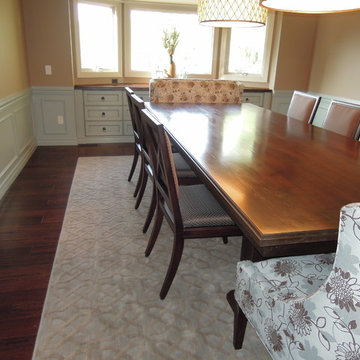 Rochester Dining Table and built in Buffet