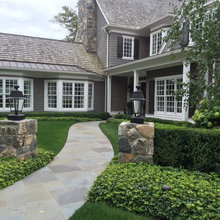 front entry to yard