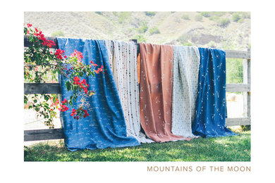 Mountains of the Moon Collection Fabric