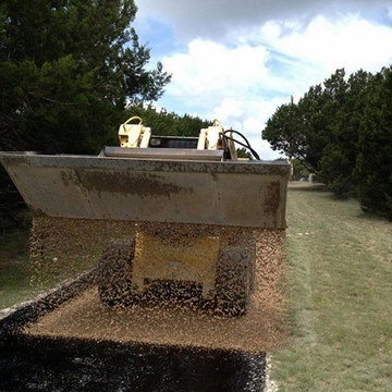 Tar and chip seal in Lakeway, TX