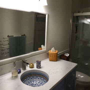Blue Bathroom