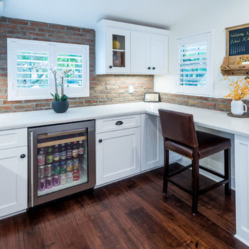 Contemporary Rustic Kitchen Remodel in Burbank, CA