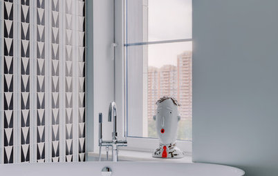 Houzz тур: Квартира с яркими акцентами в духе 1950-х