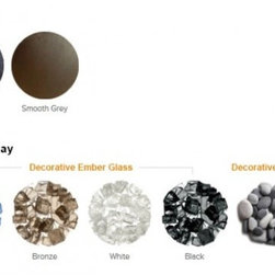 Marquis Bola Firepit Finishes and Flame Displays - Fire Pits