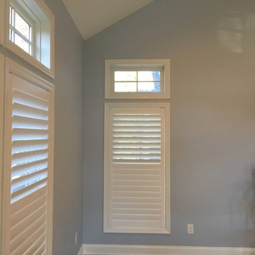Living Room Plantation Shutters