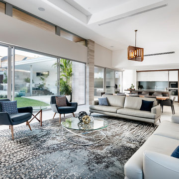 Living, Dining & Kitchen