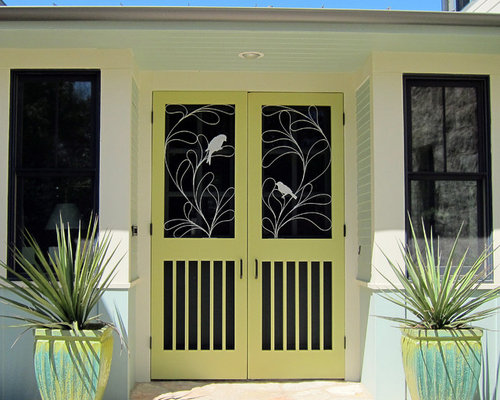 Best Screen Door Artwork Design Ideas & Remodel Pictures | Houzz