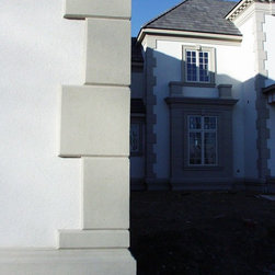 Mediterranean Style Residence - Siding And Stone Veneer