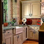 Country French Kitchen, Macon, GA - Traditional - Kitchen ...