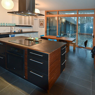 Warm Mid-Century Kitchen Remodel