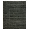 TERRA Graphite Hand Made Wool and Silkette Area Rug, 2' X 3'