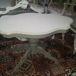 SOLD-Vintage Rococo style coffee table for sale...&pound;75.00 - Furniture