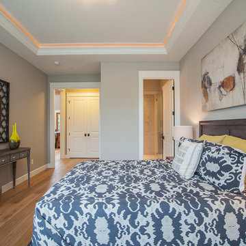 Guest Bedroom - The Finleigh - Transitional Craftsman on Corner Lot