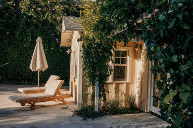 Shed - farmhouse shed idea in Santa Barbara