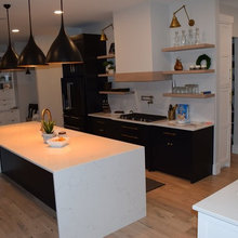 Kitchen - Dark/Medium Wood Cabinets