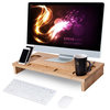 Jake Bamboo Monitor Stand Table