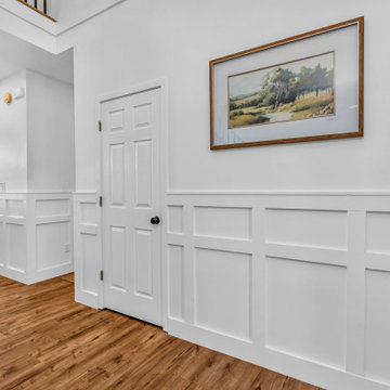Fishers First Level Remodel Featuring: Kitchen, Butler Pantry, Stairs, Fireplace