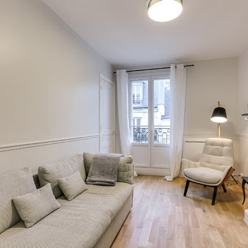 Rénovation d'un appartement avec vue sur la Tour Eiffel