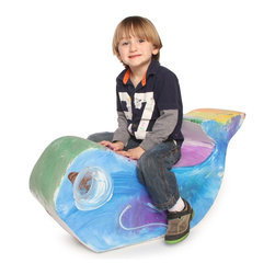 Jaxx Jr. Paintable Whale - Living Room Chairs